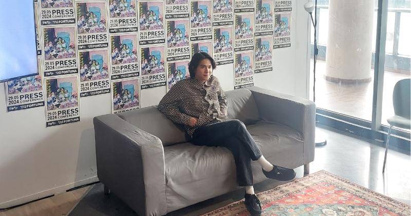 Iqbaal Ramadhan "BAALE" Konferensi Pers (29/5/2024). - Popmama.com/abigailjunuslie